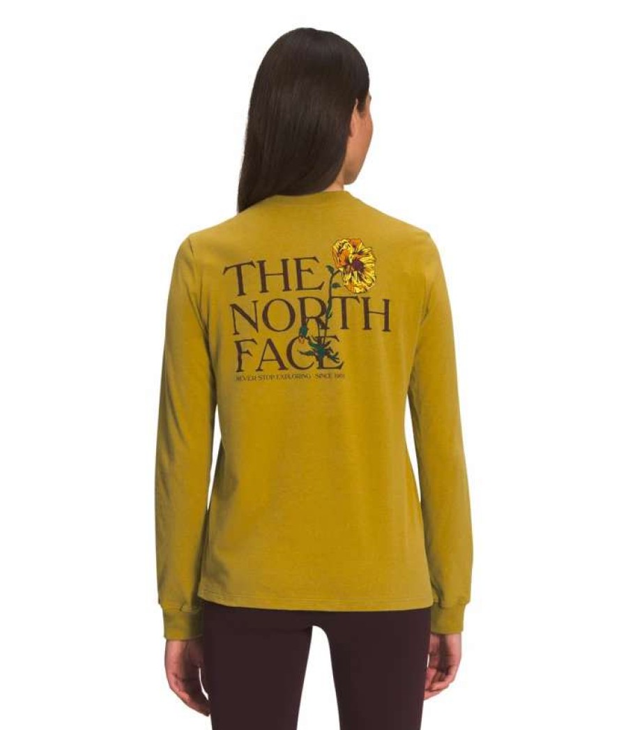 Women * | The North Face Women'S Long Sleeve Graphic Injection Tee Nf0A7Upd 87O