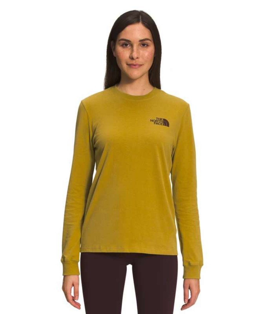 Women * | The North Face Women'S Long Sleeve Graphic Injection Tee Nf0A7Upd 87O