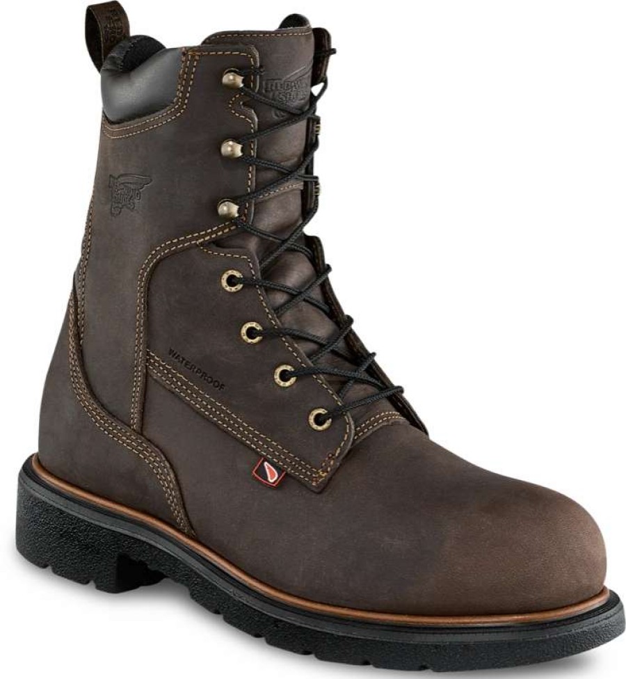 Tops * | Red Wing Work Red Wing #1242 Men'S Dynaforce 8 Boot 400G Insulated Waterproof