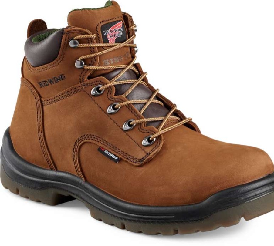 Tops * | Red Wing Work Red Wing #2240 Men'S King Toe 6 Waterproof