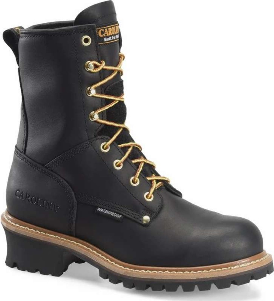 Tops * | Carolina Men'S Elm Steel Toe Logger Ca9823