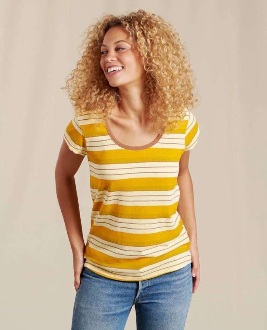 Women * | Toad&Co Toad & Co Women'S Grom Ringer Tee