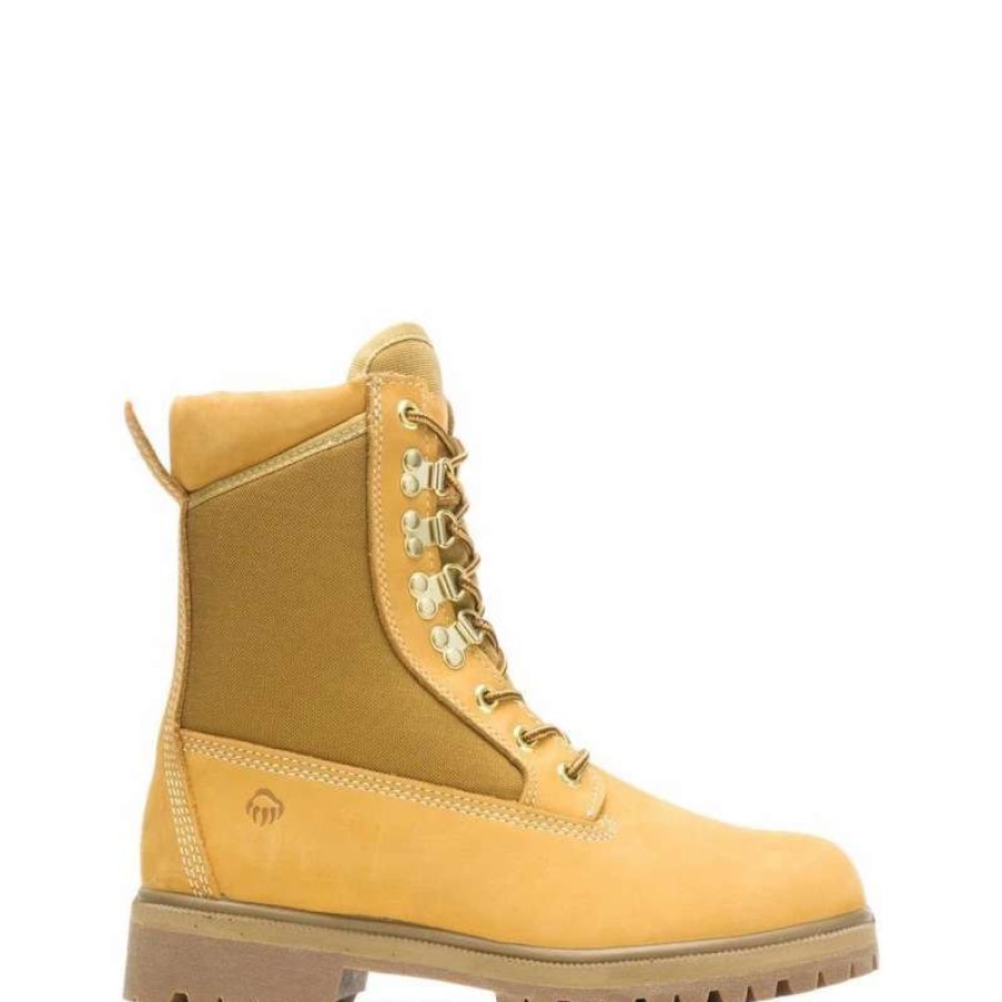 Tops * | Wolverine Men'S Gold Panel Waterproof Insulated 8In Work Boot 1199