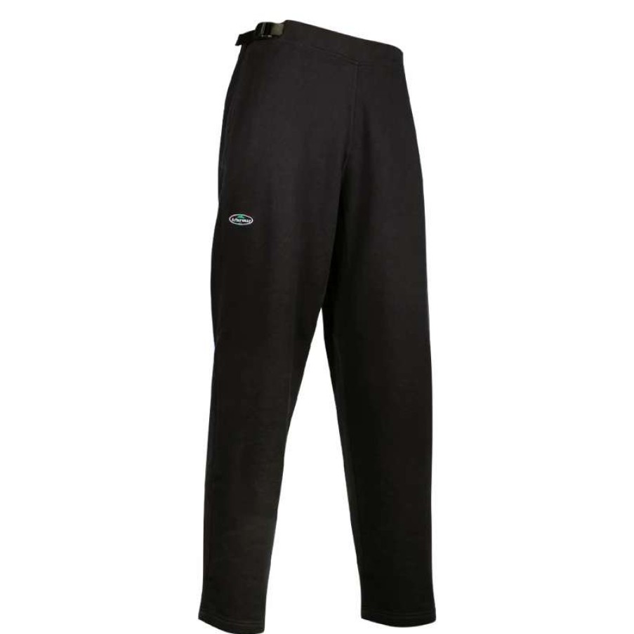 Bottoms * | Arbor Wear Arborwear Men'S Cotton Single Thick Sweatpants Blk