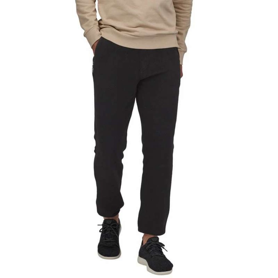 Bottoms * | Patagonia Men'S Synchilla Fleece Pants #21665 Blk