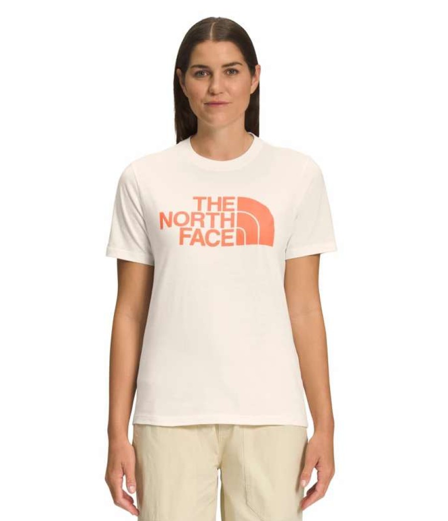 Women * | The North Face Women'S Short Sleeve Half Dome Tee