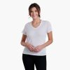 Women * | Kuhl Women'S Arabella V Neck Wht