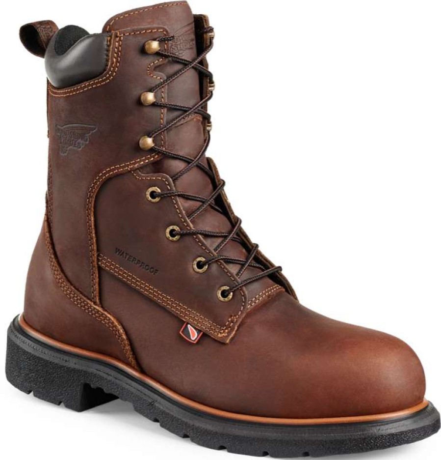 Tops * | Red Wing Work Red Wing #4200 Men'S Dynaforce 8 Steel Toe Waterproof