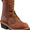 Tops * | Red Wing Work Red Wing #4420 Men'S Loggermax 9 Logger Steel Toe Waterproof