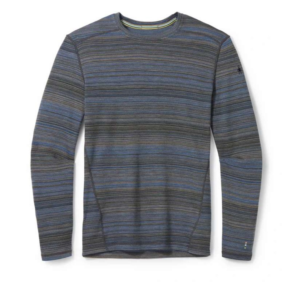 Underwear * | Smartwool Men'S Classic Thermal Merino Base Layer Pattern Crew