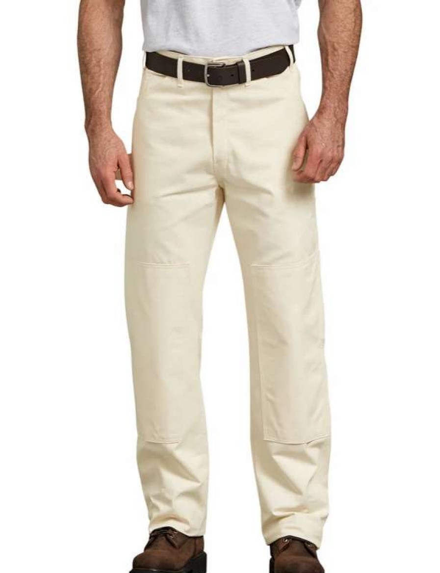 Bottoms * | Dickies 2053Nt Men'S Painter'S Double Knee Utility Pants In Natural Beige