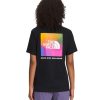 Women * | The North Face Womens' Short Sleeve Box Nse Tee 25 Length