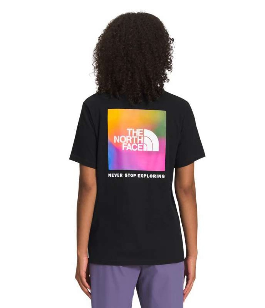 Women * | The North Face Womens' Short Sleeve Box Nse Tee 25 Length