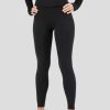 Women * | Terramar/Thermasilk Terramar Women'S 2.0 Cloud Nine Performance Tight Blk/010