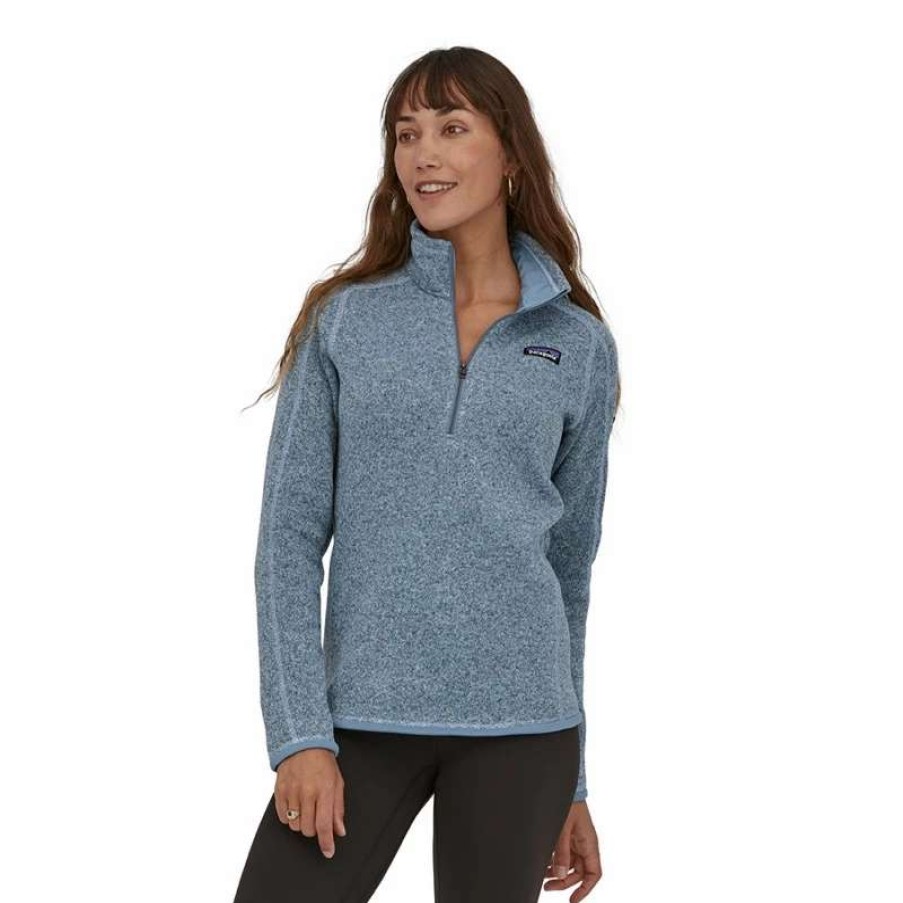 Women * | Patagonia Women'Sbetter Sweater 1/4 Zip Fleece #25618