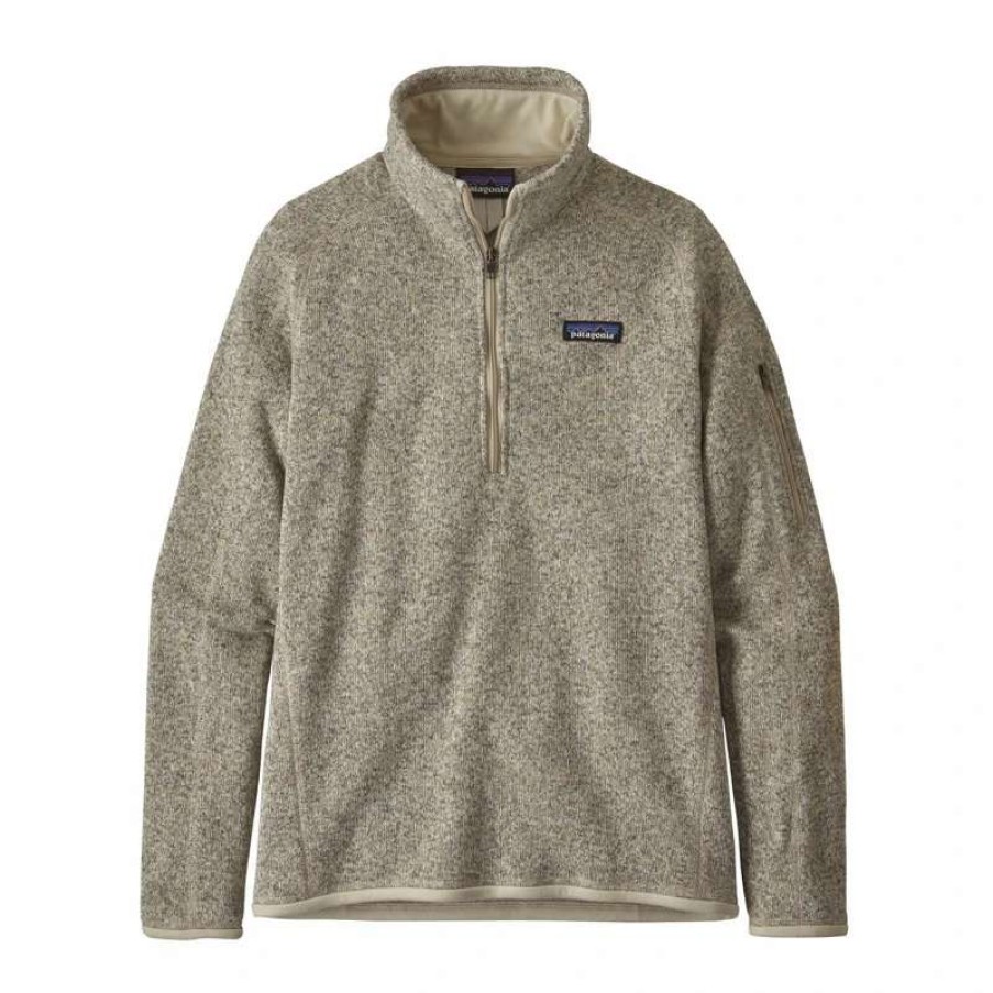 Women * | Patagonia Women'Sbetter Sweater 1/4 Zip Fleece #25618