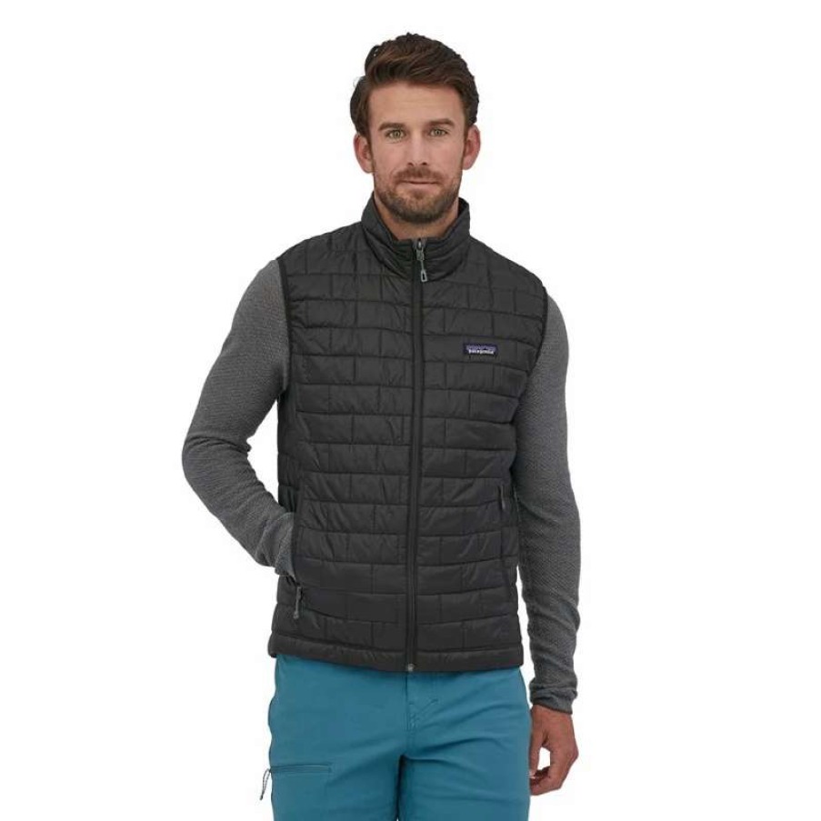 Tops * | Patagonia Men'S Nano Puff Vest 84242 Blk