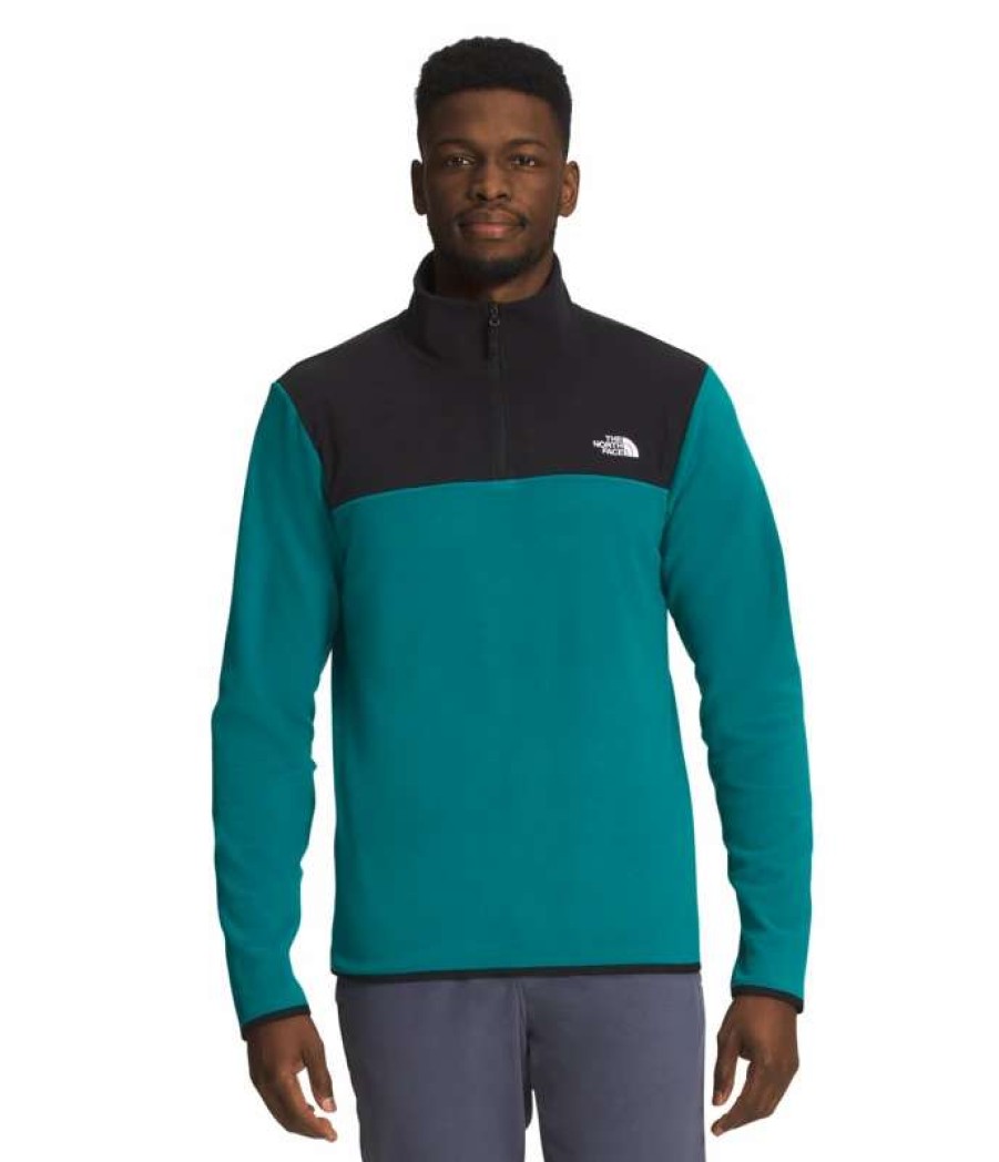 Tops * | The North Face Men'S Tka Glacier 1/4 Zip Pullover Fleece Nf0A48Kr