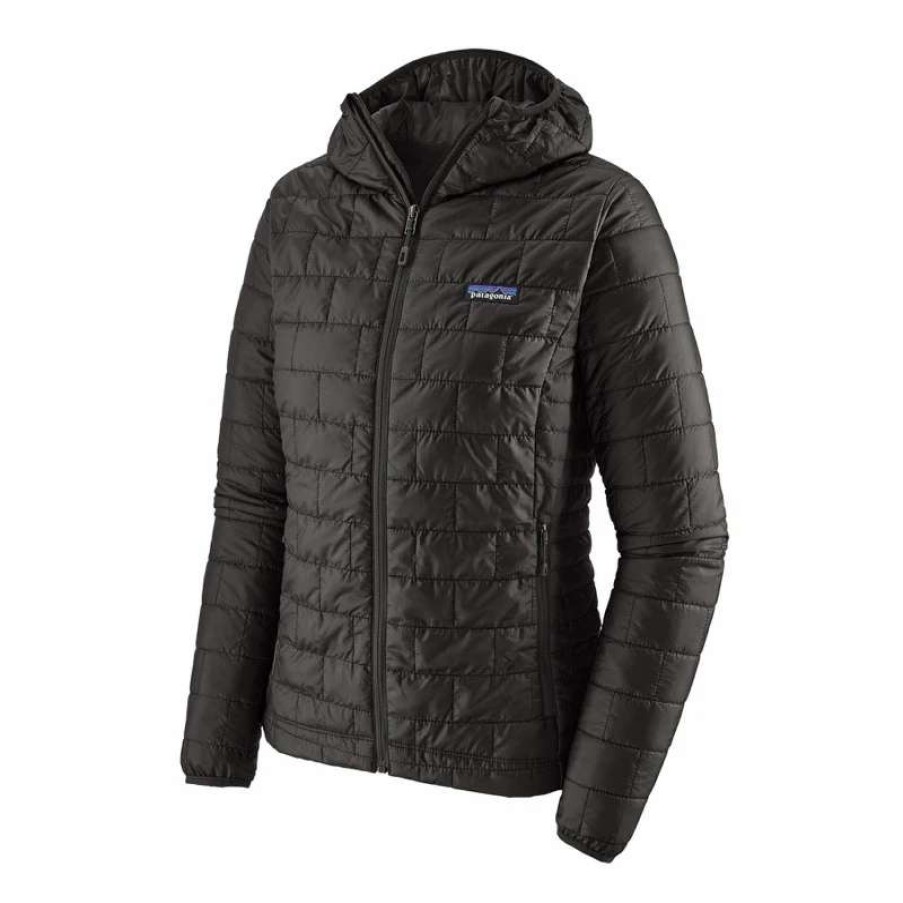 Women * | Patagonia Women'S Nano Puff Hoody 84227 Blk