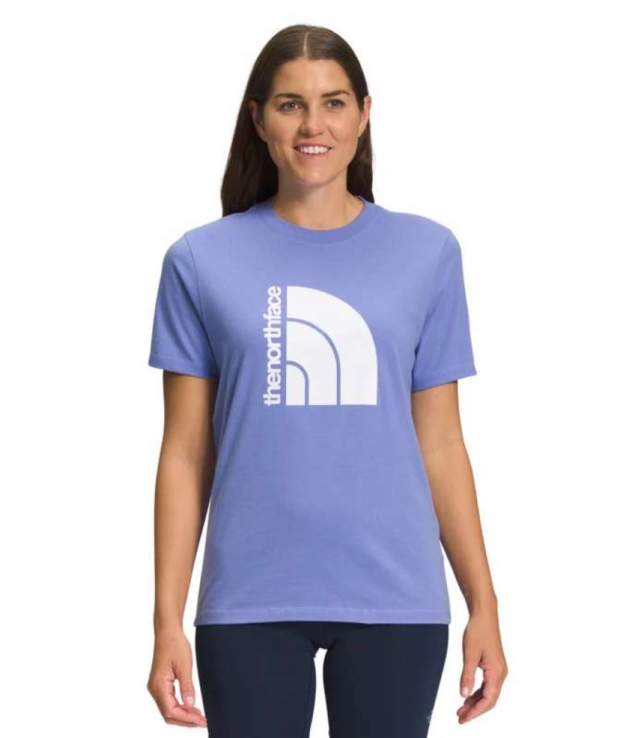 Women * | The North Face Womens' Short Sleeve Jumbo Half Dome Tee Xk2