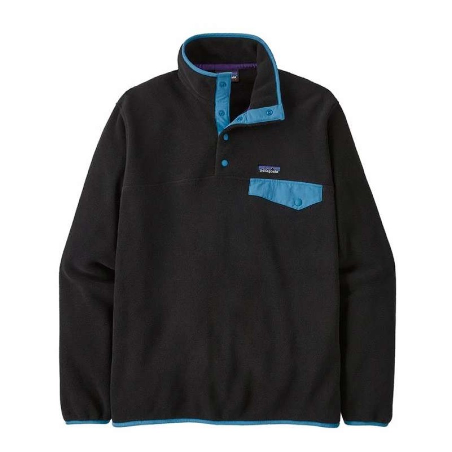 Tops * | Patagonia Men'S Lightweight Synchilla Snap T Fleece Pullover #25551