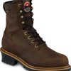 Tops * | Irish Setter 83838 Mesabi 8 Logger Steel Toe Waterproof