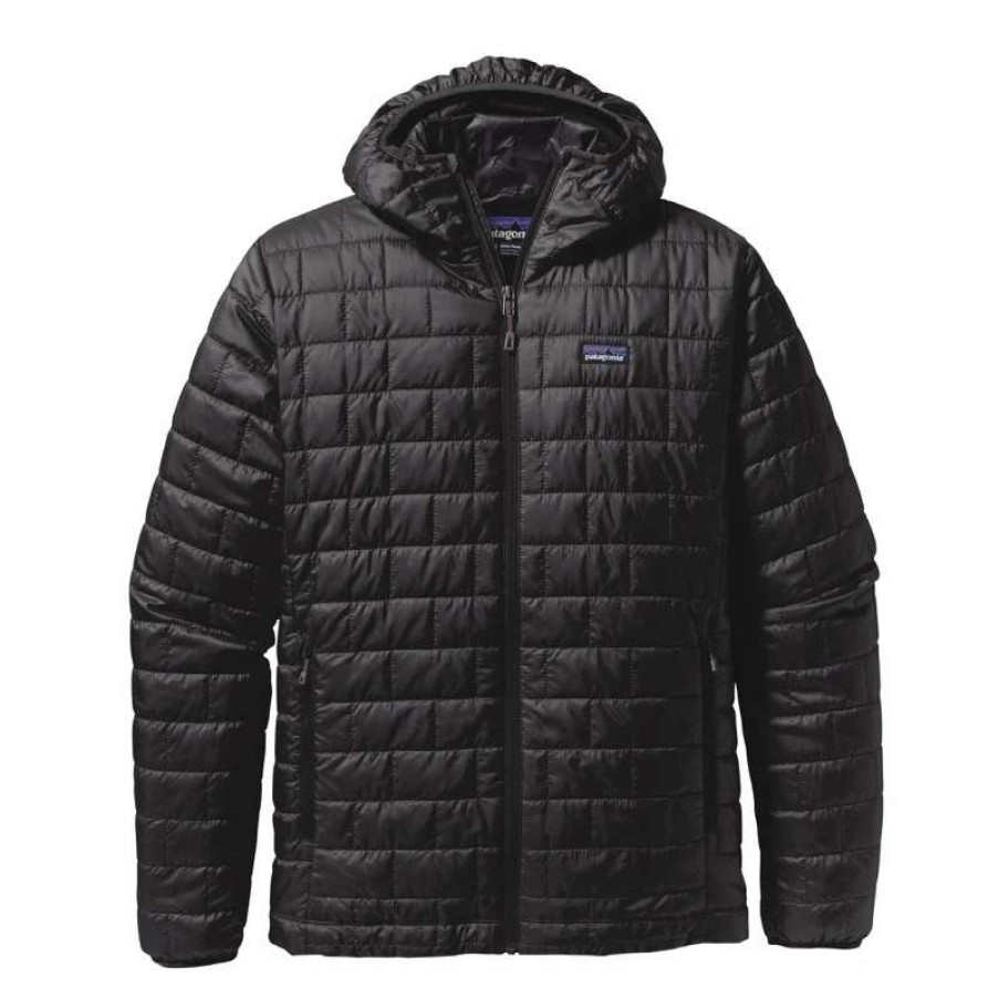 Tops * | Patagonia Men'S Nano Puff Hoody 84222 Blk