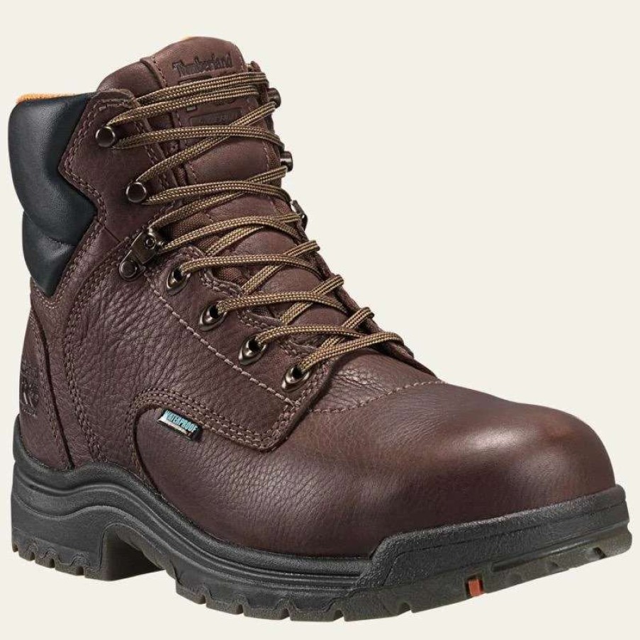 Tops * | Timberland 26078 M'S Timberland Pro Titan 6 Alloy Toe Waterproof Work Boots