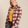 Women * | Toad&Co Toad & Co Women'S Folk Yeah Shirt Jacket Wntb