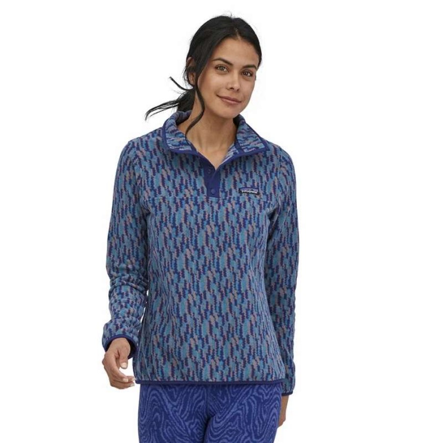 Women * | Patagonia Women'Smicro D Snap T Pullover Fleece #26020