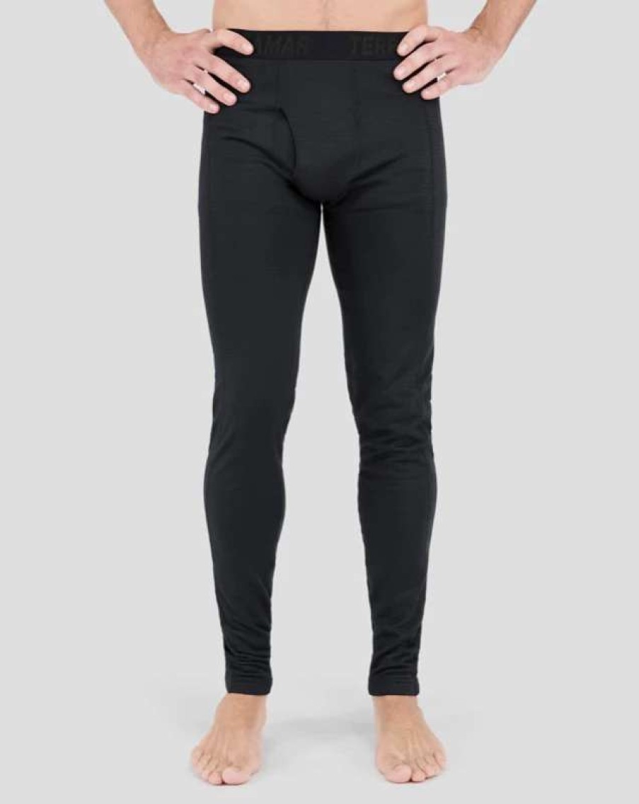 Underwear * | Terramar/Thermasilk Terramar Men'S 3.0 Ecolator Performance Pant Blk