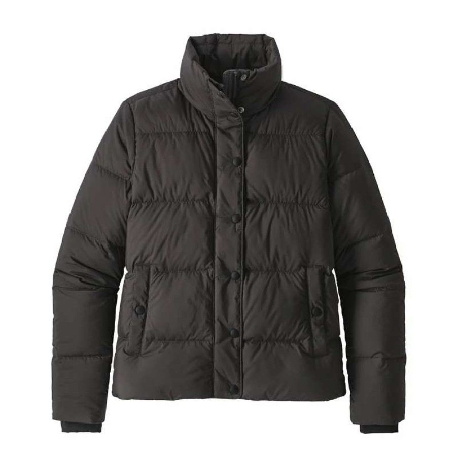 Women * | Patagonia Women'S Silent Down Jacket 27935 Blk