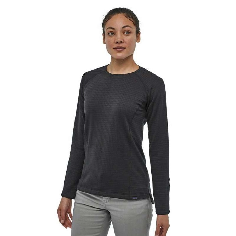 Women * | Patagonia Women'S R1 Fleece Long Sleeved Crew