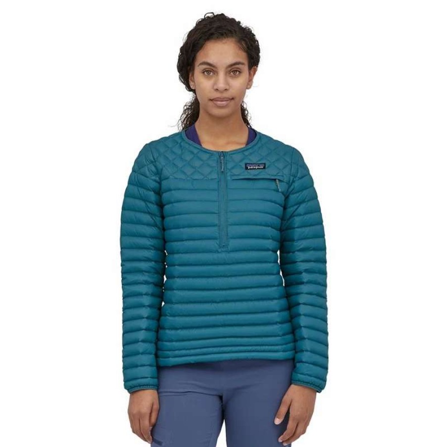 Women * | Patagonia Women'S Alplight Down Pullover #85555 Wavb