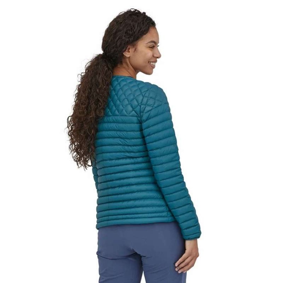 Women * | Patagonia Women'S Alplight Down Pullover #85555 Wavb